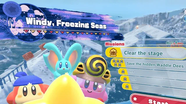 Windy, Freezing Seas