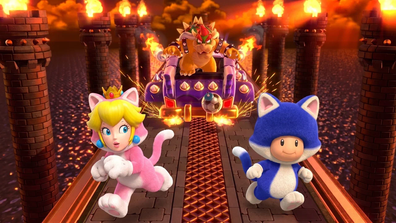 World 1 Castle: Bowser's Highway Showdown