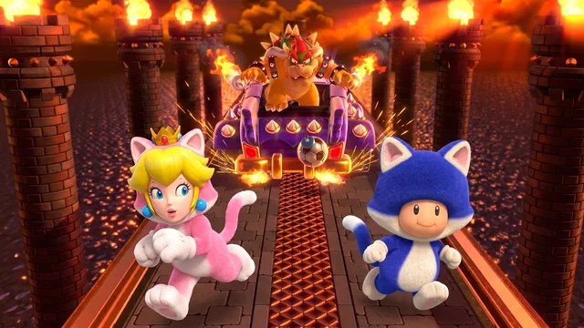 World 1 Castle: Bowser's Highway Showdown